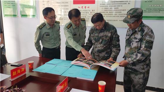 河北省軍區副政委要文須一行赴范家莊鄉王家莊村調研指導工作